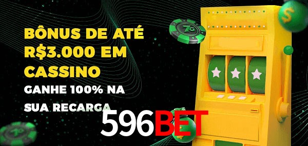 596Bet melhor bônus de depósito