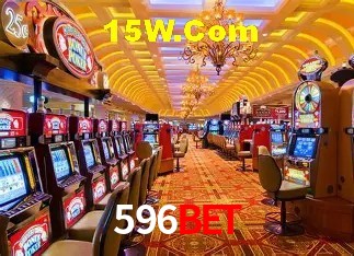 Interface moderna da plataforma 596Bet
