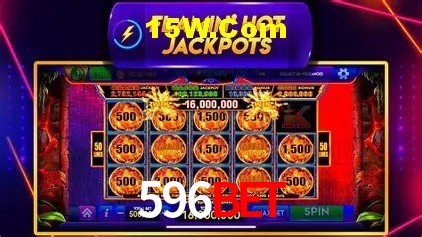 Slots com jackpots e giros grátis na 596Bet