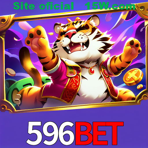 Imagem promocional da 596Bet mostrando a plataforma e suas vantagens